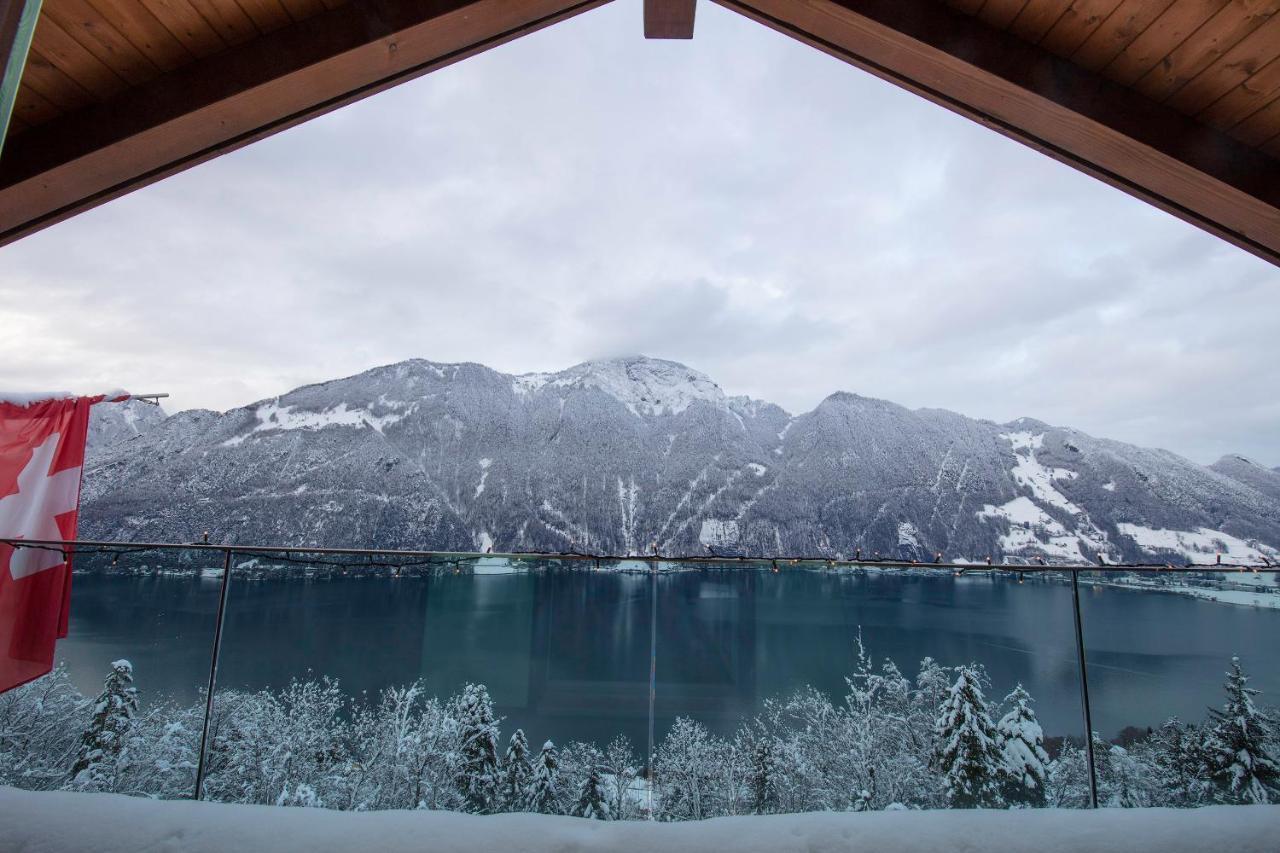 Exklusives Chalet Mit Traumhafter See- Und Bergsicht Seelisberg Ngoại thất bức ảnh