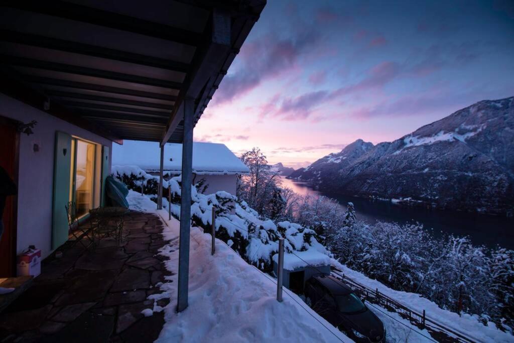 Exklusives Chalet Mit Traumhafter See- Und Bergsicht Seelisberg Ngoại thất bức ảnh