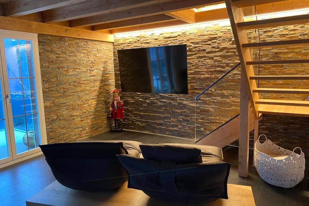 Exklusives Chalet Mit Traumhafter See- Und Bergsicht Seelisberg Ngoại thất bức ảnh